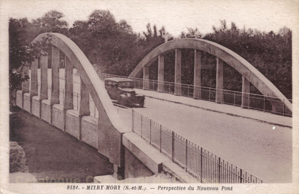 9321. - MITRY-MORY (S.-et-M.). - Perspective du Nouveau Pont
